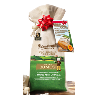 PARMIGIANO REGGIANO 30 MESI 250G CON SACCHETTO SALVAFRESCHEZZA