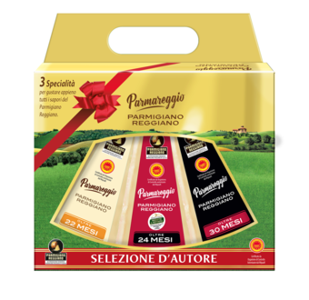 SELEZIONE D'AUTORE 3 SPICCHI DI PARMIGIANO REGGIANO 3 X 250 G