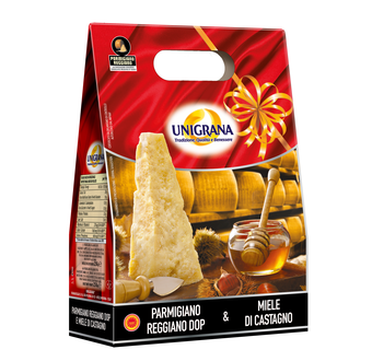 PARMIGIANO REGGIANO UNIGRANA 500GR CON MIELE DI CASTAGNO